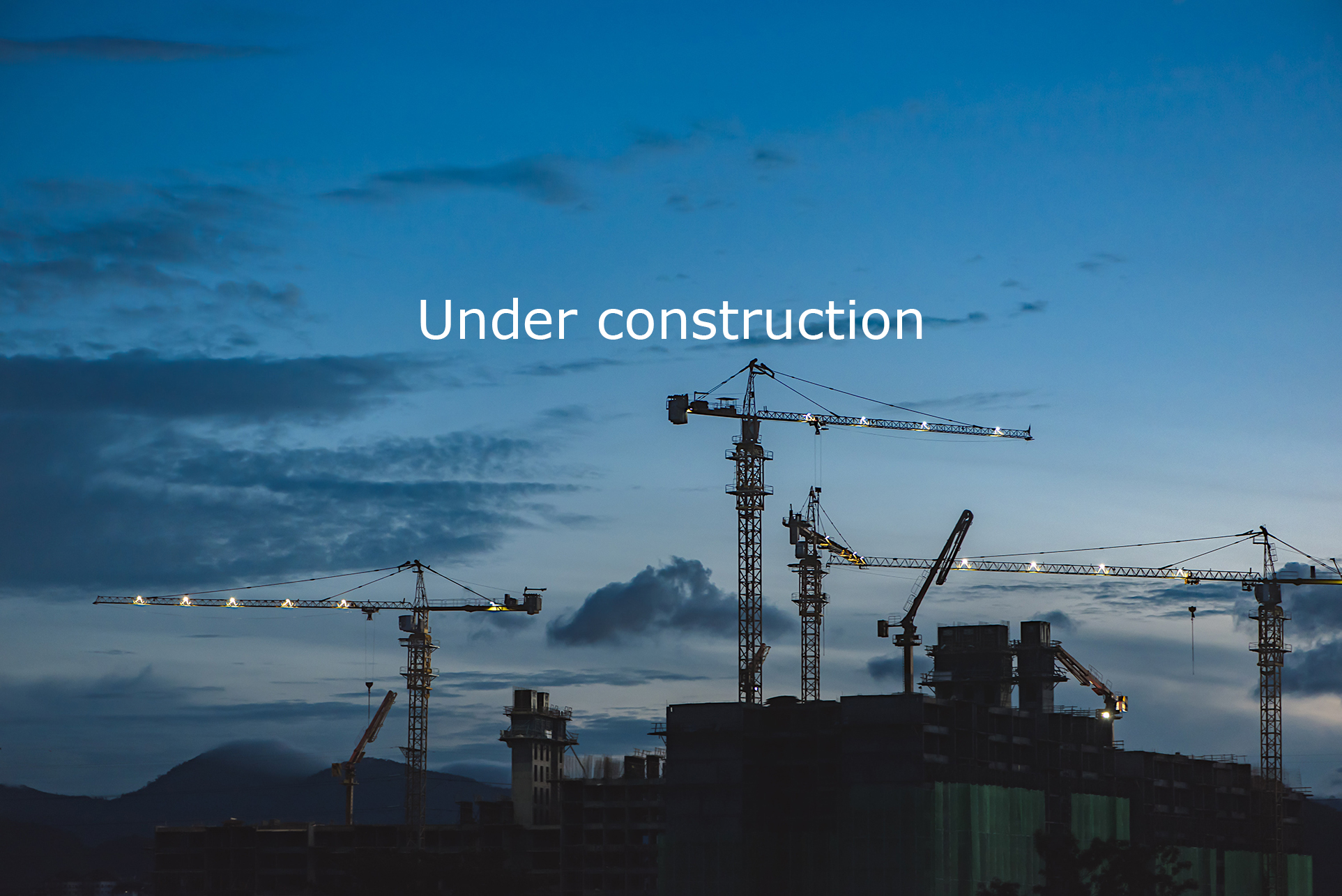 under construction